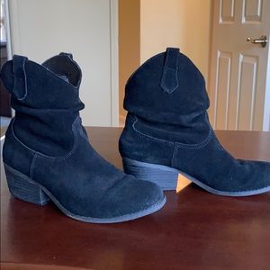 Suede Leather Ankle Boot